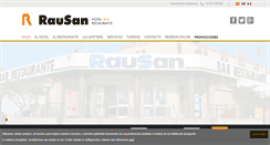 Desktop Screenshot of hotelrausan.com